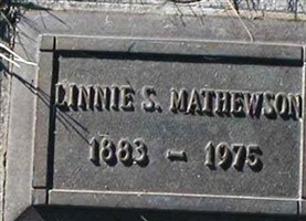 Linnie S Mathewson Linnie S Mathewson
