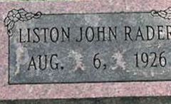 Liston John R Liston John R