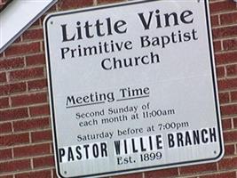 Little Vine Primitive Baptist Church Cemetery