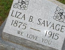 Liza B Savage Liza B Savage