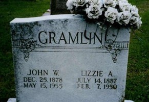 Lizzie A. Oliver Gramlin Lizzie A. Oliver Gramlin
