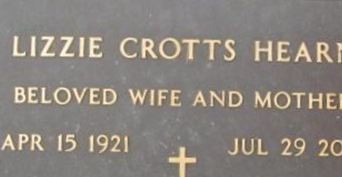 Lizzie Crotts Hearn