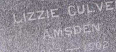 Lizzie Culver Amsden