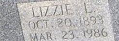 Lizzie Lovelace Blanton