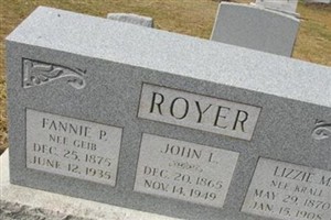 Lizzie M Krall Royer Lizzie M Krall Royer