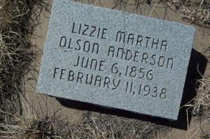 Lizzie Martha Olson Anderson
