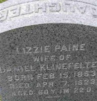Lizzie Paine Klinefelter Lizzie Paine Klinefelter