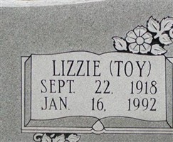 Lizzie (Toy) Cook