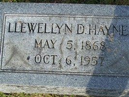 Llewellyn D Haynes