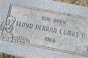 Lloyd Derran Combs, III Lloyd Derran Combs, III