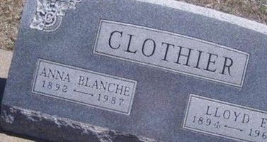 Lloyd E. Clothier Lloyd E. Clothier