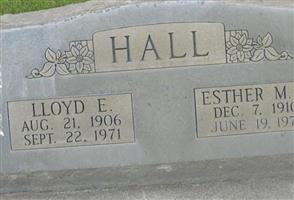 Lloyd E Hall