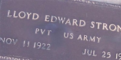 Lloyd Edward Strong