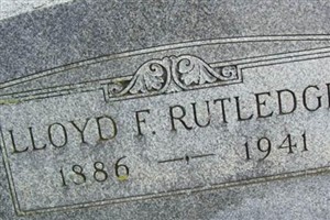 Lloyd F Rutledge Lloyd F Rutledge