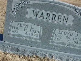 Lloyd J. "Button" Warren Lloyd J. "Button" Warren
