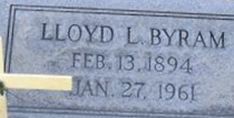 Lloyd L Byram Lloyd L Byram