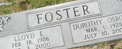 Lloyd L. Foster Lloyd L. Foster