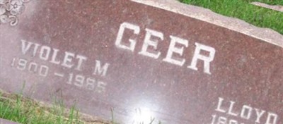 Lloyd L. Geer Lloyd L. Geer