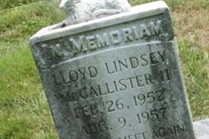 Lloyd Lindsey McCallister, II