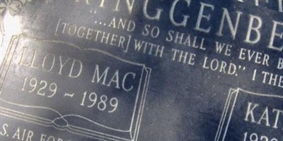 Lloyd Mac Ringgenberg Lloyd Mac Ringgenberg
