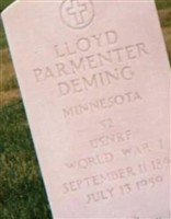 Lloyd Parmenter Deming Lloyd Parmenter Deming