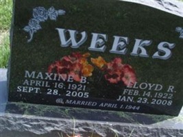 Lloyd R Weeks Lloyd R Weeks