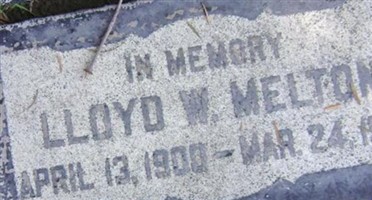 Lloyd W. Melton Lloyd W. Melton