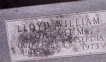 Lloyd William Cheatum Lloyd William Cheatum