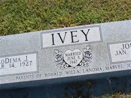 LoDema J. Ivey LoDema J. Ivey
