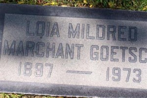 Loia Mildred Marchant Goetsch