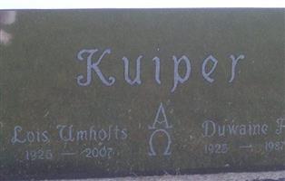 Lois A. Umholts Kuiper