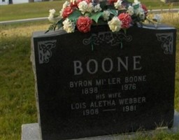 Lois Aletha Webber Boone Lois Aletha Webber Boone