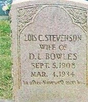 Lois C. Stevenson Bowles