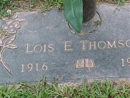Lois E. Jones Thomson