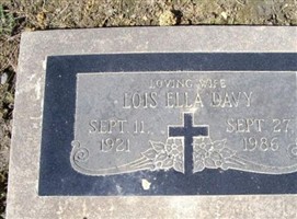Lois Ella Davy