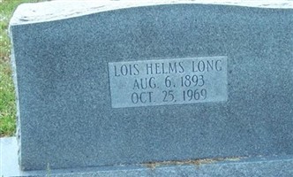 Lois Helms Long Lois Helms Long