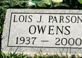 Lois J Parsons Owens Lois J Parsons Owens