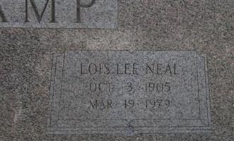 Lois Lee Neal Camp