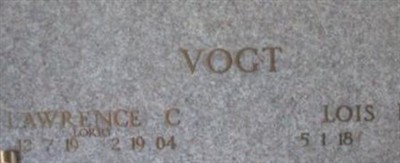 Lois M Vogt