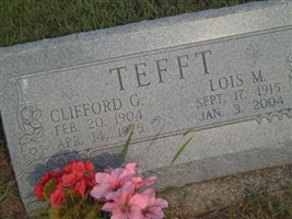 Lois Marie Yenzer Tefft Lois Marie Yenzer Tefft