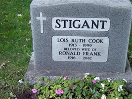 Lois Ruth Cook Stigant Lois Ruth Cook Stigant