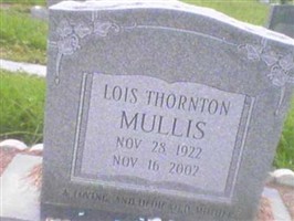 Lois Thornton Mullis Lois Thornton Mullis