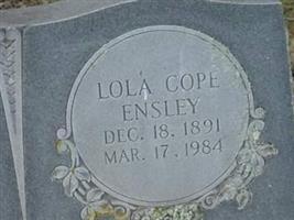 Lola Cope Ensley