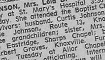 Lola Delta Graves Johnson