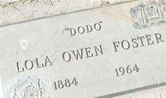 Lola "Dodo" Owen Foster