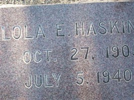 Lola E Haskins Lola E Haskins