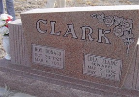 Lola Elaine Knapp Clark
