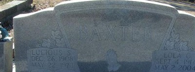 Lola Frances Cole Baxter Lola Frances Cole Baxter