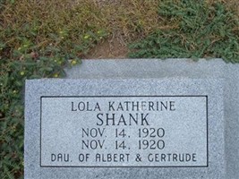 Lola Katherine Shank