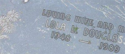 Lola L Douglass Lola L Douglass